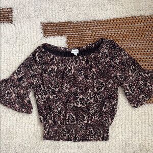 Evereve NWOT Floral Women's Top